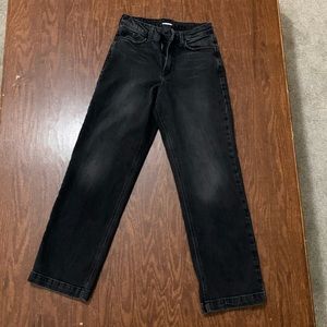 Black Old Navy Mom Jeans Barely Worn - Size 0